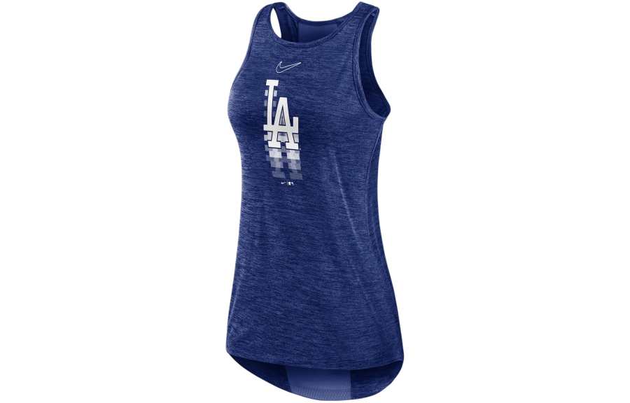 Nike Nike Dri FIT Logo Fade MLB Los Angeles Dodgers Sport Vests Women's Blue