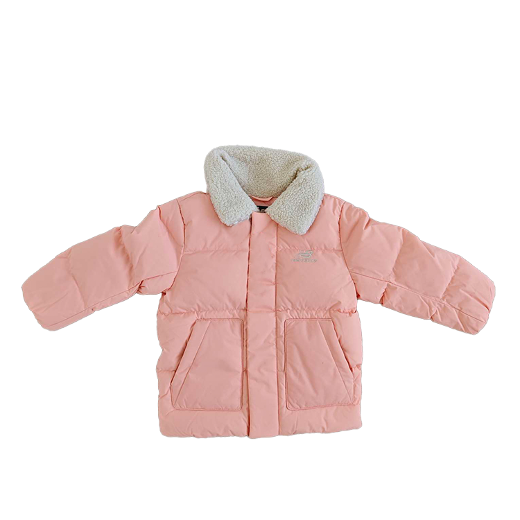 New Balance New Balance Down Jacket Sports Life Collection Pink Children Aged 3 7 Years Old