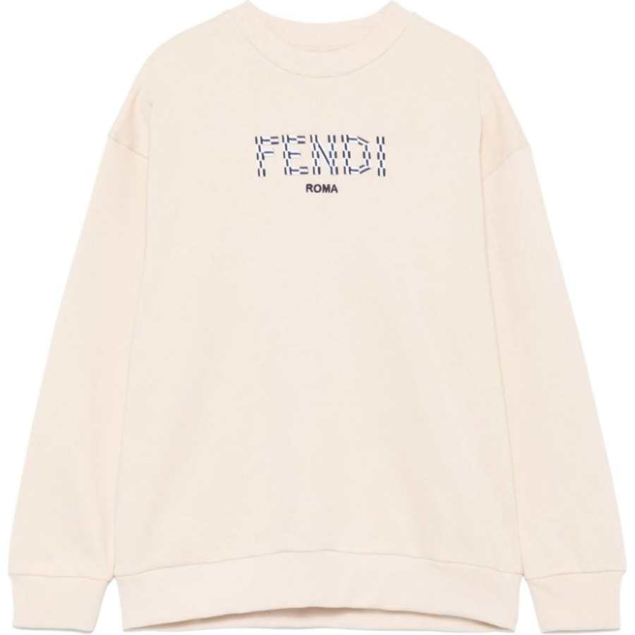 FENDI Kids Sweatshirts Crew Neck Moderate