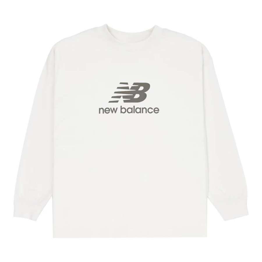 New Balance New Balance Sweatshirt LS White Kids'