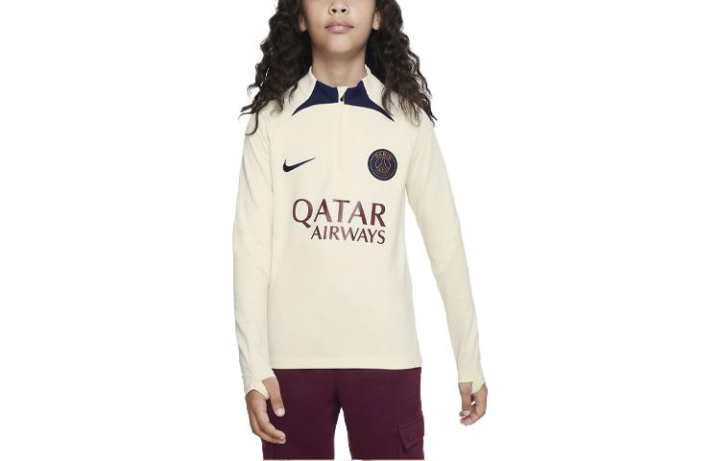Nike Nike T Shirt Paris Saint Germain Strike Coconut Milk Kids'