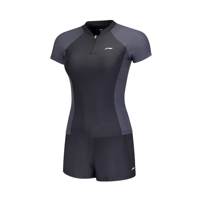 Li-Ning Li Ning Two Piece Swimsuit Women's Black/Ink Gray
