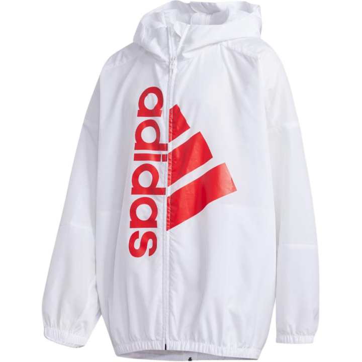 Adidas Adidas Jackets & Coats White Red Teenagers