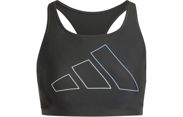 Adidas Adidas Big Bars Bikini Top Bikini Women's Black