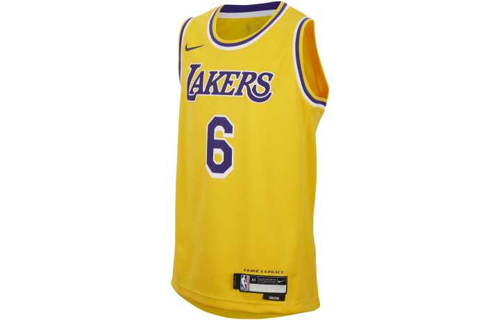 Nike Nike Kids' Basketball Jersey Yellow Kids'