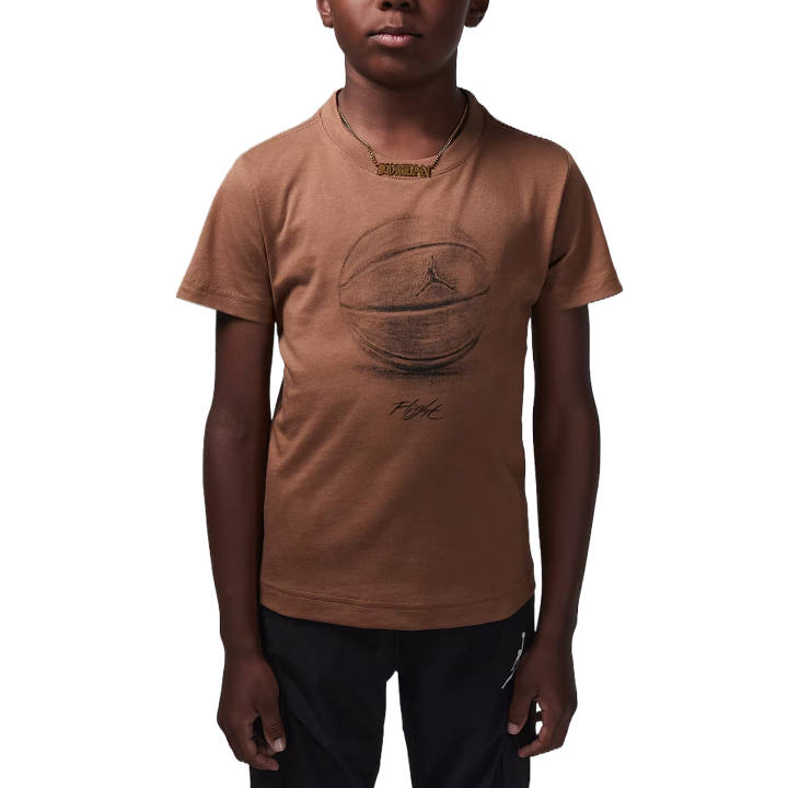 Jordan Jordan T Shirt Brown Children Aged 3 7 Years Old
