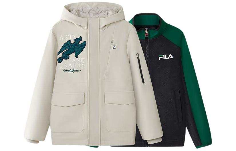 FILA KIDS Jacket Mist Yarn Gray Kids'