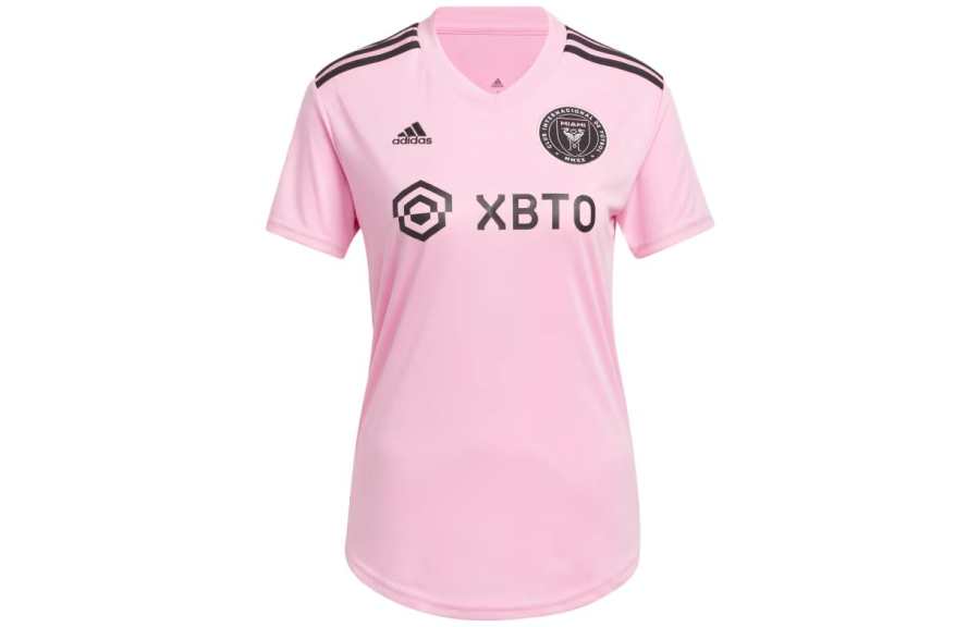 Adidas Adidas Miami International Soccer Jerseys Women's Pink Crew Neck Moderate