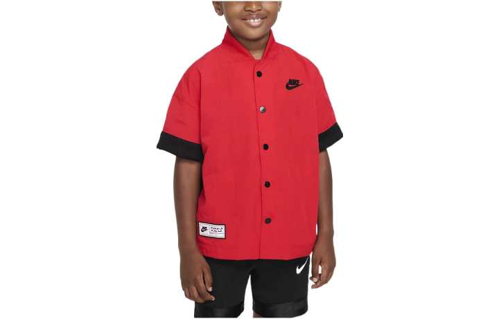 Nike Nike Kids Casual Shirts Stand Collar Moderate