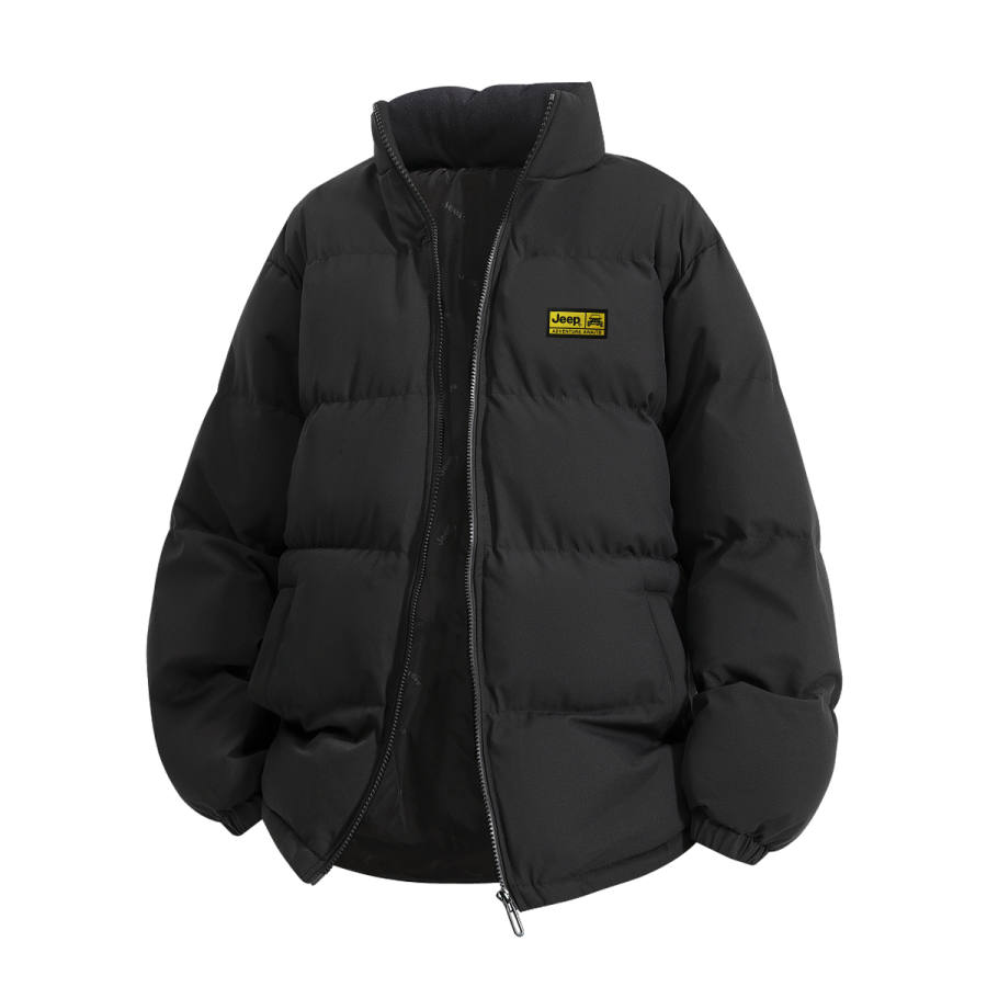 Jeep Jeep Grade School Padded Jackets Stand Collar Thickened