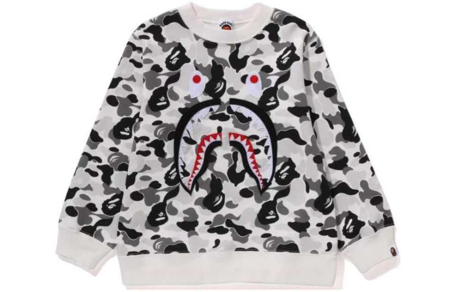 A BATHING APE Kids Sweatshirts Crew Neck Moderate