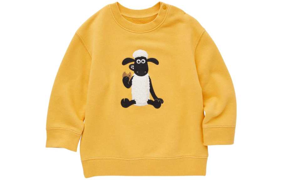 UNIQLO Sweatshirt Yellow, Infant And Toddler
