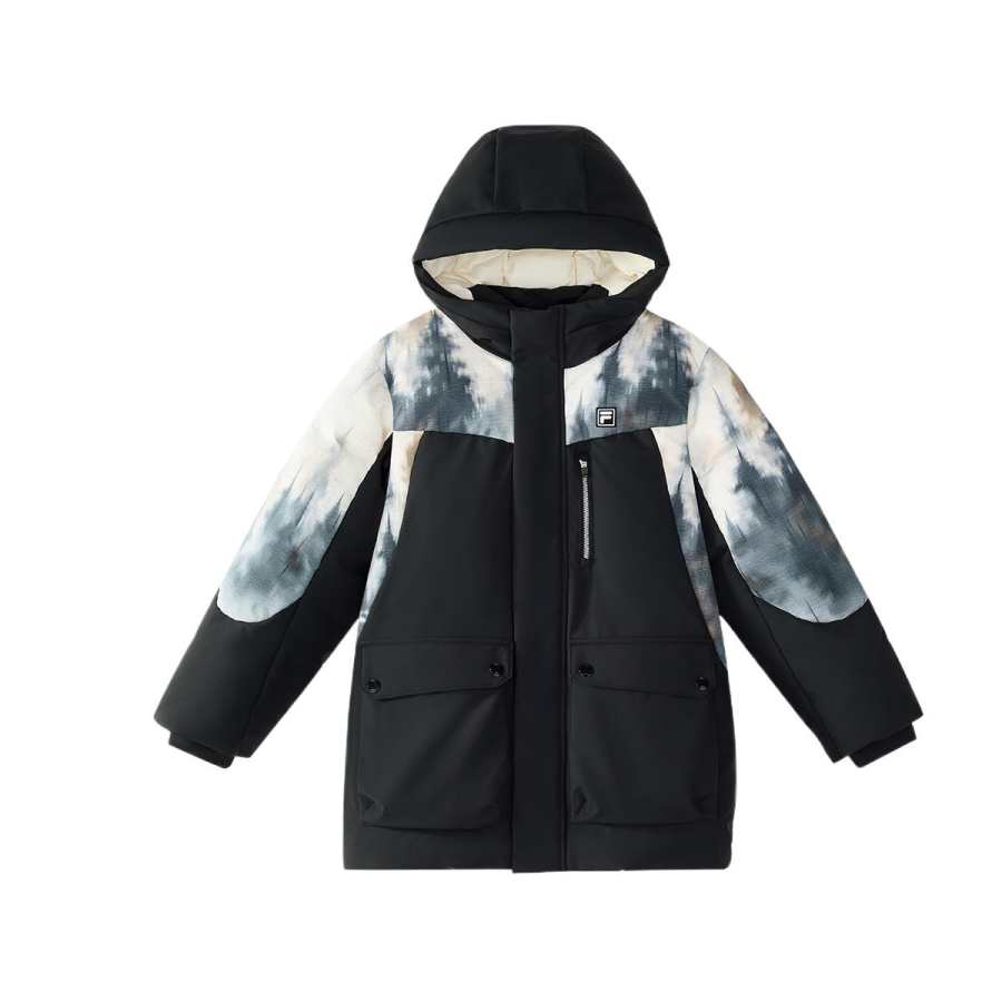 FILA KIDS Down Jacket Teenagers Jet Black