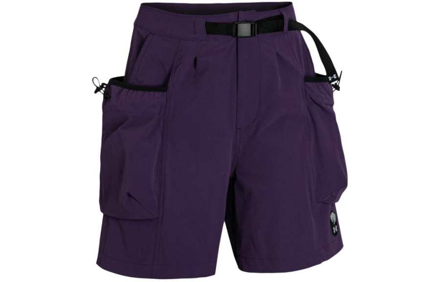 Under Armour Cargo Shorts Women's Formal Wear Purple