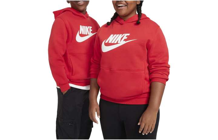 Nike Nike Sweatshirt Sportswear Club Fleece Red Kids'