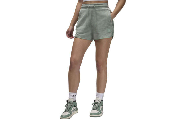 Jordan Jordan Flight Fleece Sports Shorts Women's Jade Smoky