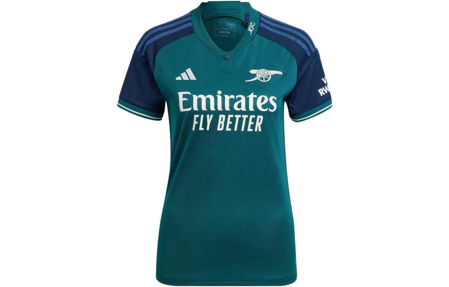 Adidas Adidas Arsenal Soccer Jersey Women's Blue Green