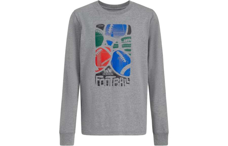 Adidas Adidas Kids T Shirts Crew Neck Moderate