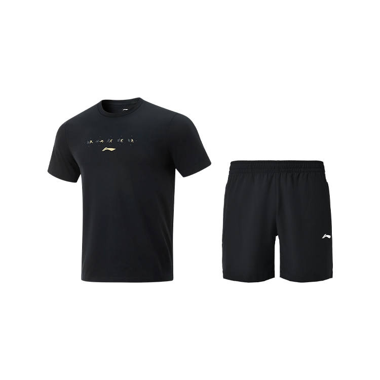 Li-Ning Li Ning Casual Sportswear Unisex Black