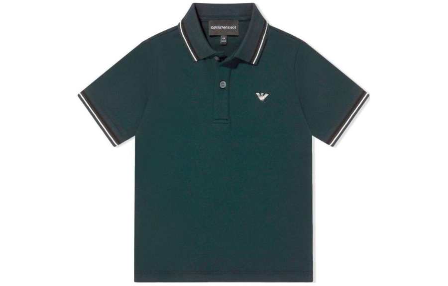 EMPORIO ARMANI T Shirt Green Kids'