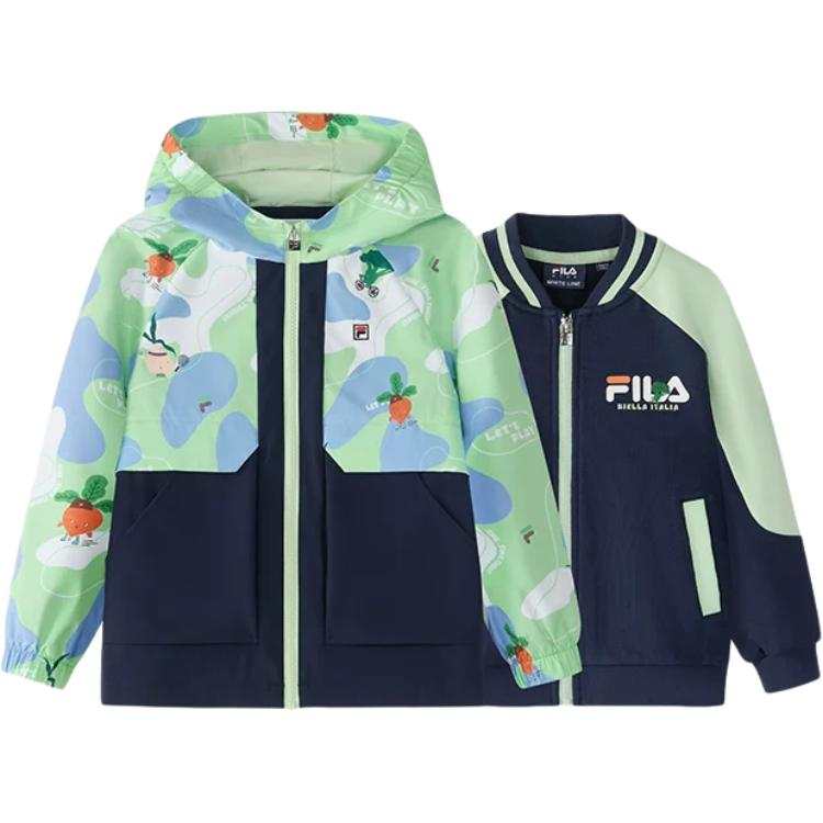 FILA KIDS Jacket All Over Print Children Aged 3 7 Years Old