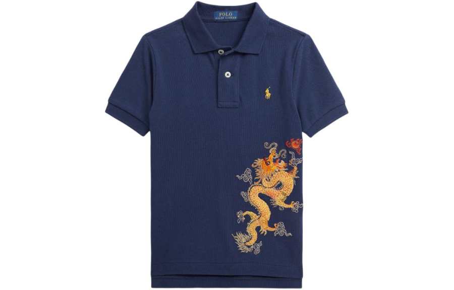 Polo Ralph Lauren Polo Shirt SS24 Deep Cobalt Blue Kids'
