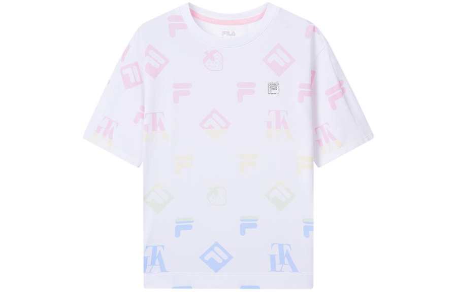 FILA Kids T Shirts Crew Neck Moderate
