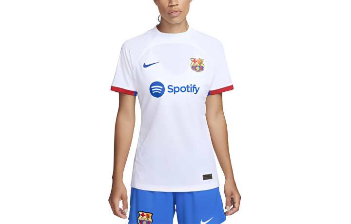 Nike Nike Barcelona Soccer Jersey Women's White
