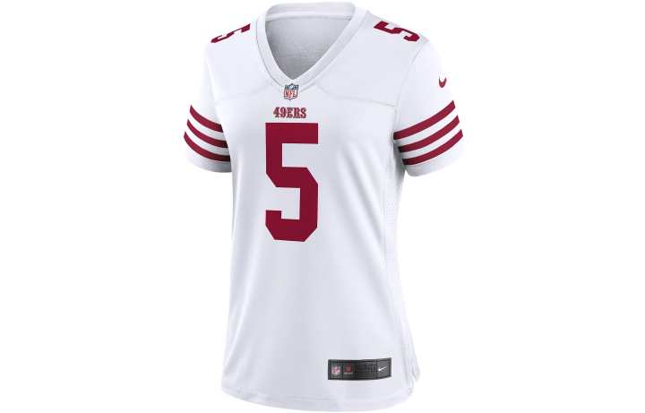 Nike Nike Soccer Jerseys Women's White V Neck Moderate