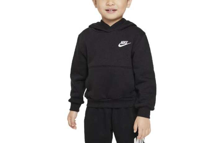Nike Nike Sweatshirt Kids' Apparel Sportswear Club Fleece Pullover Black Infant And Toddler