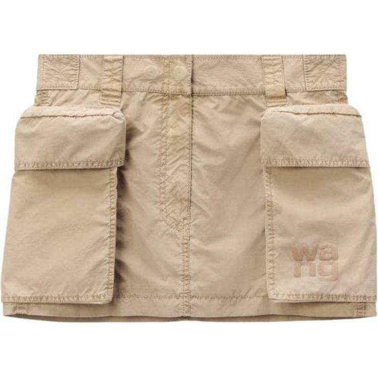 Alexander Wang Alexander Wang Logo Printed Cargo Mini Skirt