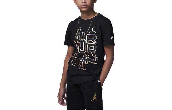 Jordan Jordan Kids T Shirts Crew Neck Moderate