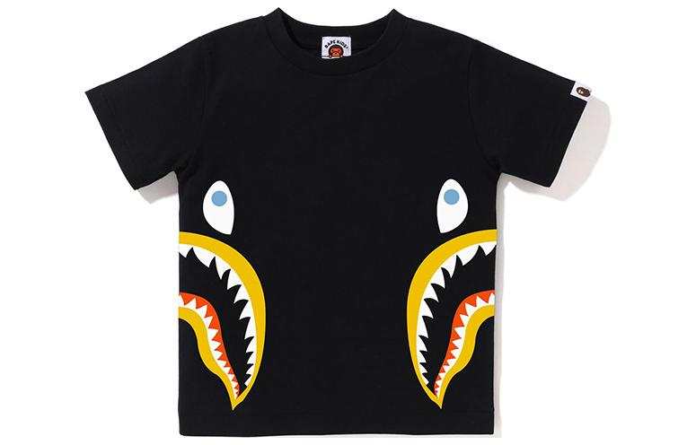 A BATHING APE Kids T Shirts Crew Neck Moderate