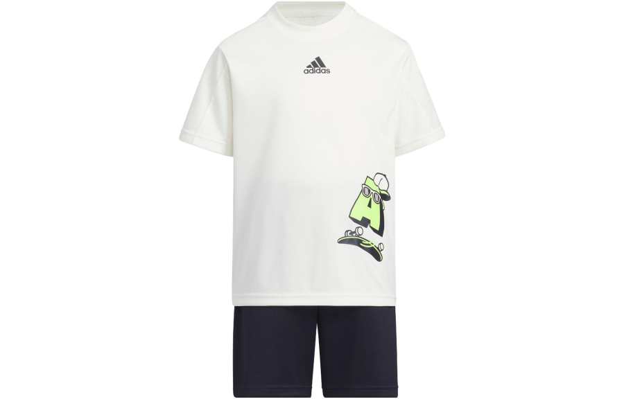 Adidas Adidas Kids Casual Sportswear Crew Neck Moderate