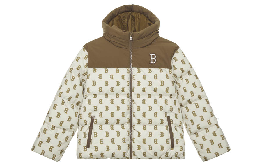 MLB MLB Down Jacket Basic Boston Red Sox 24FW Fall Winter Dark Cream Kids'