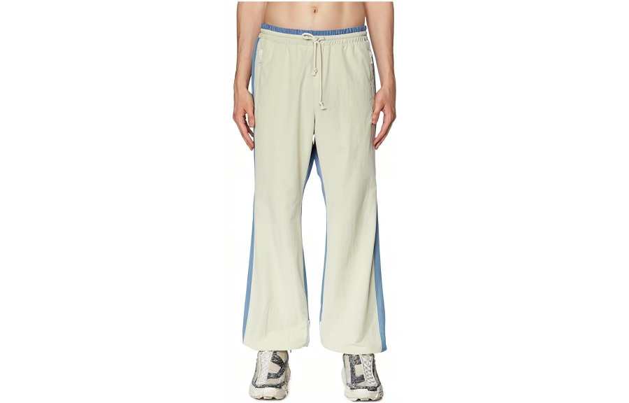DIESEL Diesel P-Bright Logo Patch Colour-Block Track Pants
