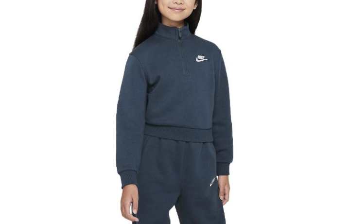 Nike Nike Sweatshirt Sportswear Club Fleece Marine Blue Kids'