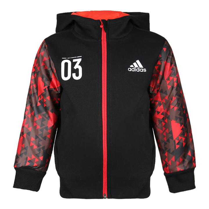 Adidas Adidas Jacket Festive Reservoir Red Children Aged 3 7 Years Old