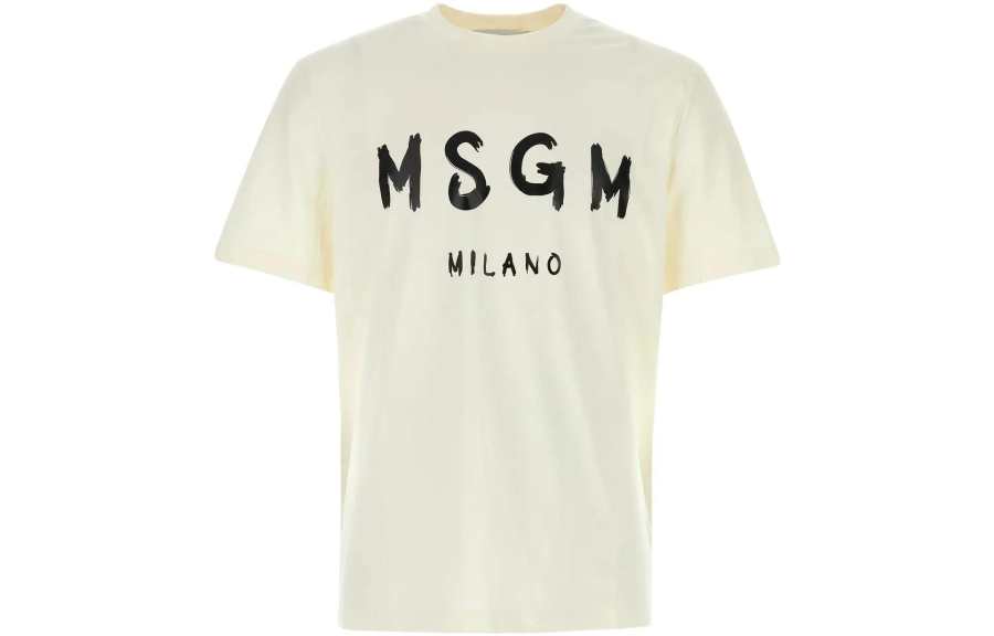 MSGM MSGM Kids T Shirts Crew Neck Moderate
