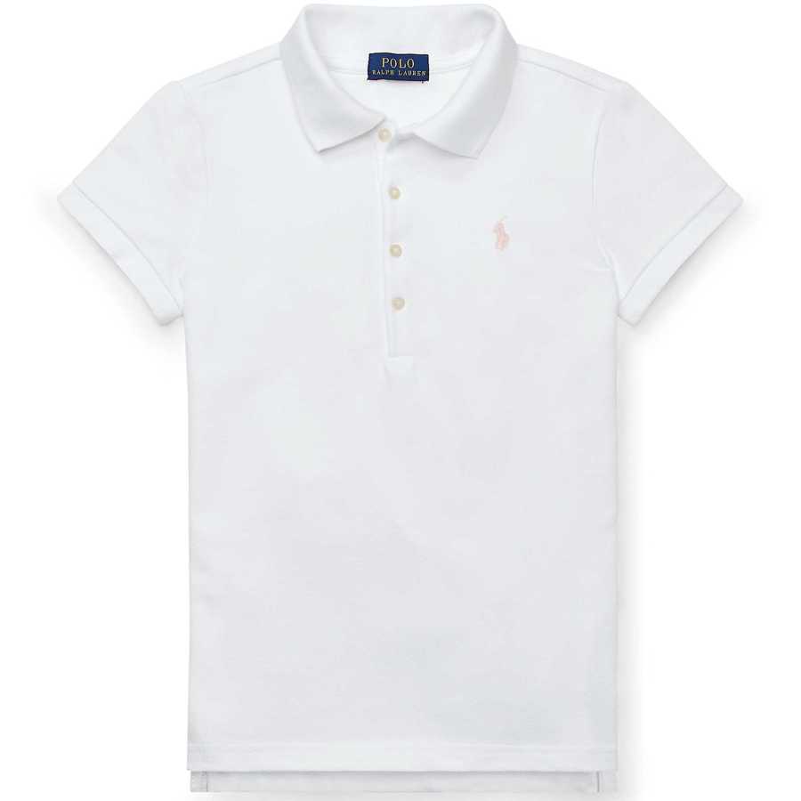 Polo Ralph Lauren Polo Shirt SS22 Classic Version White Teenagers