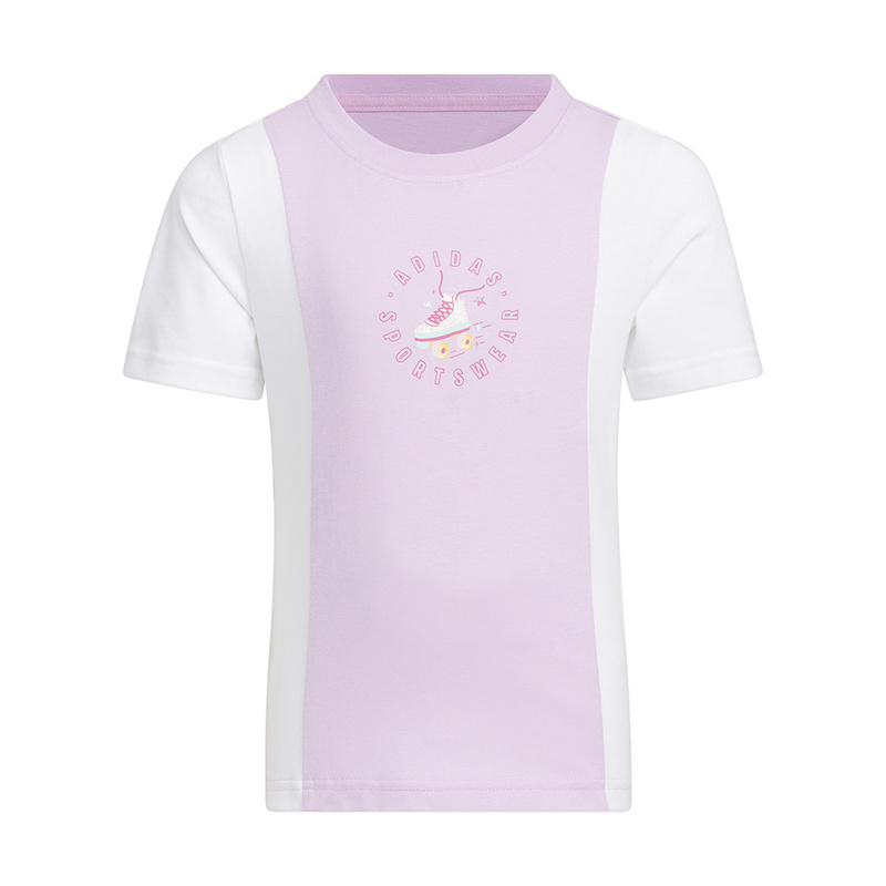 Adidas Adidas T Shirt Purple Children Aged 3 7 Years Old