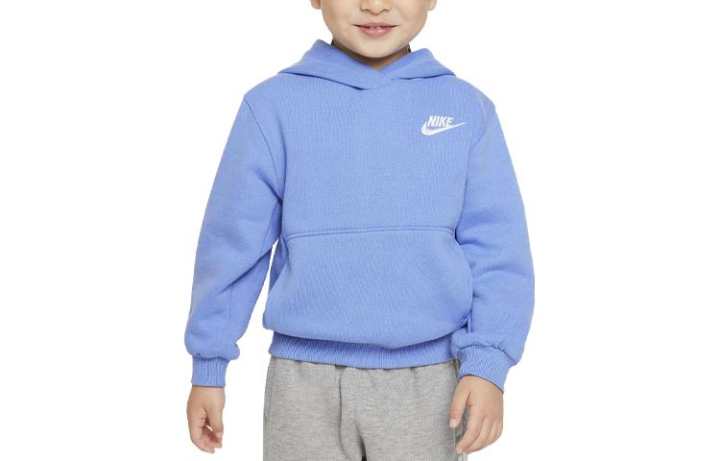 Nike Nike Sweatshirt Kids' Apparel Sportswear Club Fleece Pullover Sky Blue Baby
