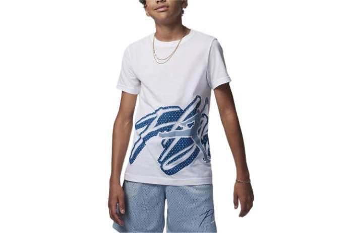 Jordan Jordan Kids T Shirts Crew Neck Moderate