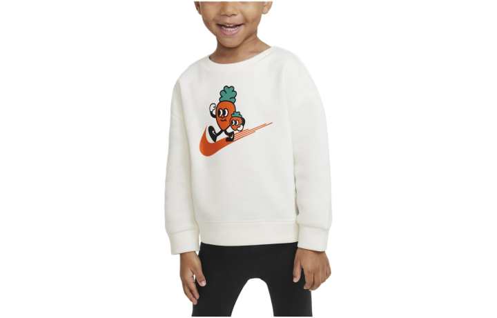 Nike Nike Sweatshirt CARROT Sail White Infant And Toddler