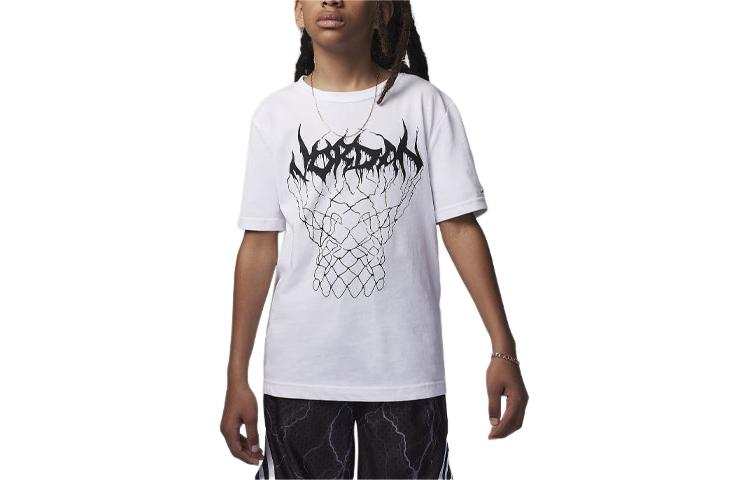 Jordan Jordan Dri FIT MJ Sport T Shirt Kids' White