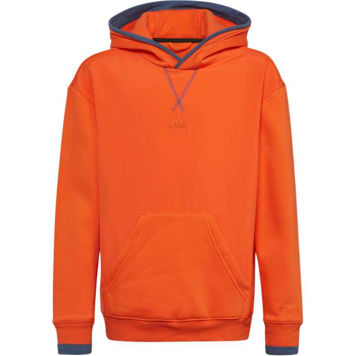 Adidas Adidas Sweatshirt All Szn Bright Orange Teenagers