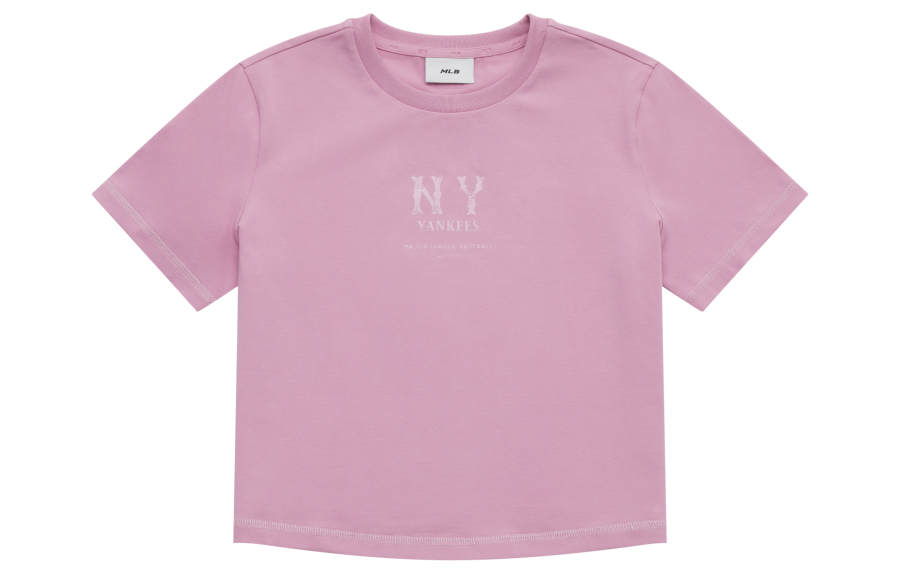 MLB MLB New York Yankees Basic Collection SS25 T Shirt Women's Pink