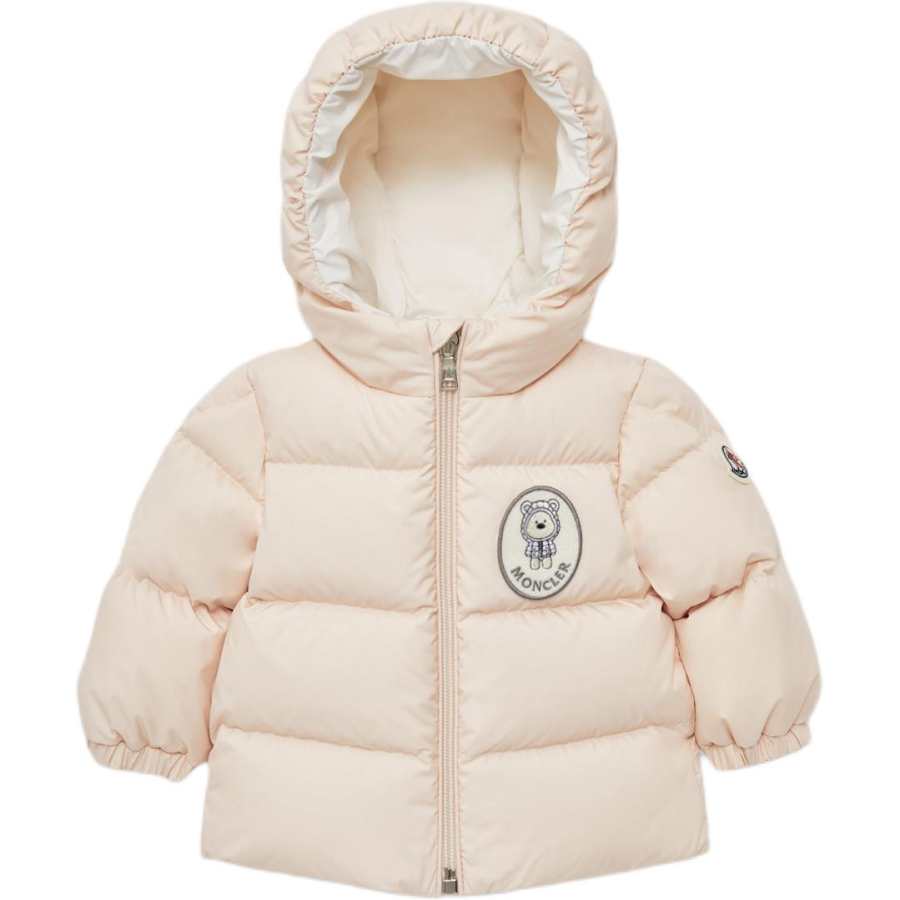 Moncler Moncler Down Jacket Light Pink Infant And Toddler