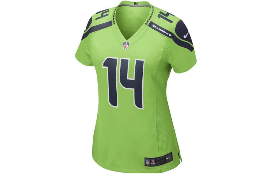 Nike Nike NFL Seattle Seahawks DK Metcalf Soccer Jersey Women's Neon Green