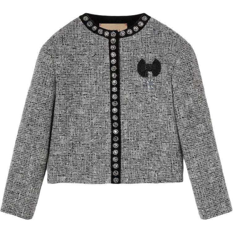 GUCCI GUCCI Kids Jackets Collarless Moderate